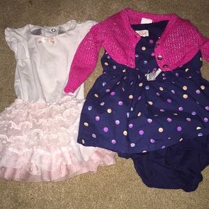 Baby girl dress bundle 3-6 months.